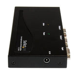 StarTech.com 2 Port High Resolution VGA Video Splitter with Built-in Amplifier, 350 MHz, VGA Splitter 1 x 2, 2048x1536 80Hz - TAA Compliant