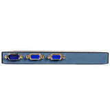 StarTech.com 2 Port High Resolution VGA Video Splitter with Built-in Amplifier, 350 MHz, VGA Splitter 1 x 2, 2048x1536 80Hz - TAA Compliant