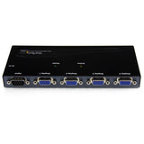 StarTech.com 4 Port High Resolution VGA Video Splitter - 350 MHz - TAA
