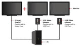 StarTech.com USB 2.0 to VGA Adapter, USB to VGA Monitor Converter for Windows, 1080p (no support for macOS/ChromeOS/Linux) - TAA