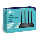 TP-Link Archer A6 V3 wireless router Gigabit Ethernet Dual-band (2.4 GHz / 5 GHz) Black