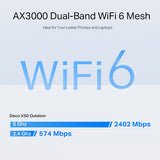 TP-Link AX3000 Outdoor/Indoor Mesh Wi-Fi 6 Unit