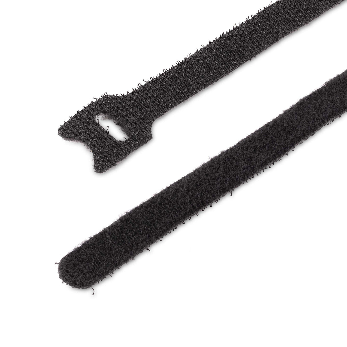 StarTech.com 6in (15cm) Hook and Loop Cable Ties, Black, Reusable Cable Straps, Adjustable and Flexible, Cord Organizer Tie/Wraps for Cable Management, Wire Loop Ties - 50 Pack