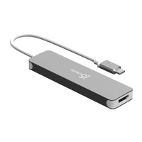 j5create JCD353 laptop dock/port replicator USB 3.2 Gen 1 (3.1 Gen 1) Type-C Grey