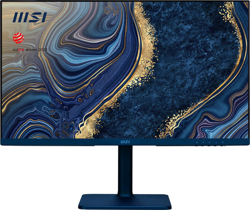 MSI Modern MD272QP Ultramarine 27 Inch Monitor with Adjustable Stand, WQHD (2560 x 1440), 75Hz, IPS, 4ms, HDMI, DisplayPort, USB Type-C, Built-in USB Hub, Built-in Speakers, Anti-Glare, Anti-Flicker, Less Blue light, TÜV Certified, VESA, Ultramarine