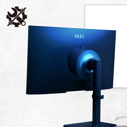MSI Modern MD272QP Ultramarine 27 Inch Monitor with Adjustable Stand, WQHD (2560 x 1440), 75Hz, IPS, 4ms, HDMI, DisplayPort, USB Type-C, Built-in USB Hub, Built-in Speakers, Anti-Glare, Anti-Flicker, Less Blue light, TÜV Certified, VESA, Ultramarine