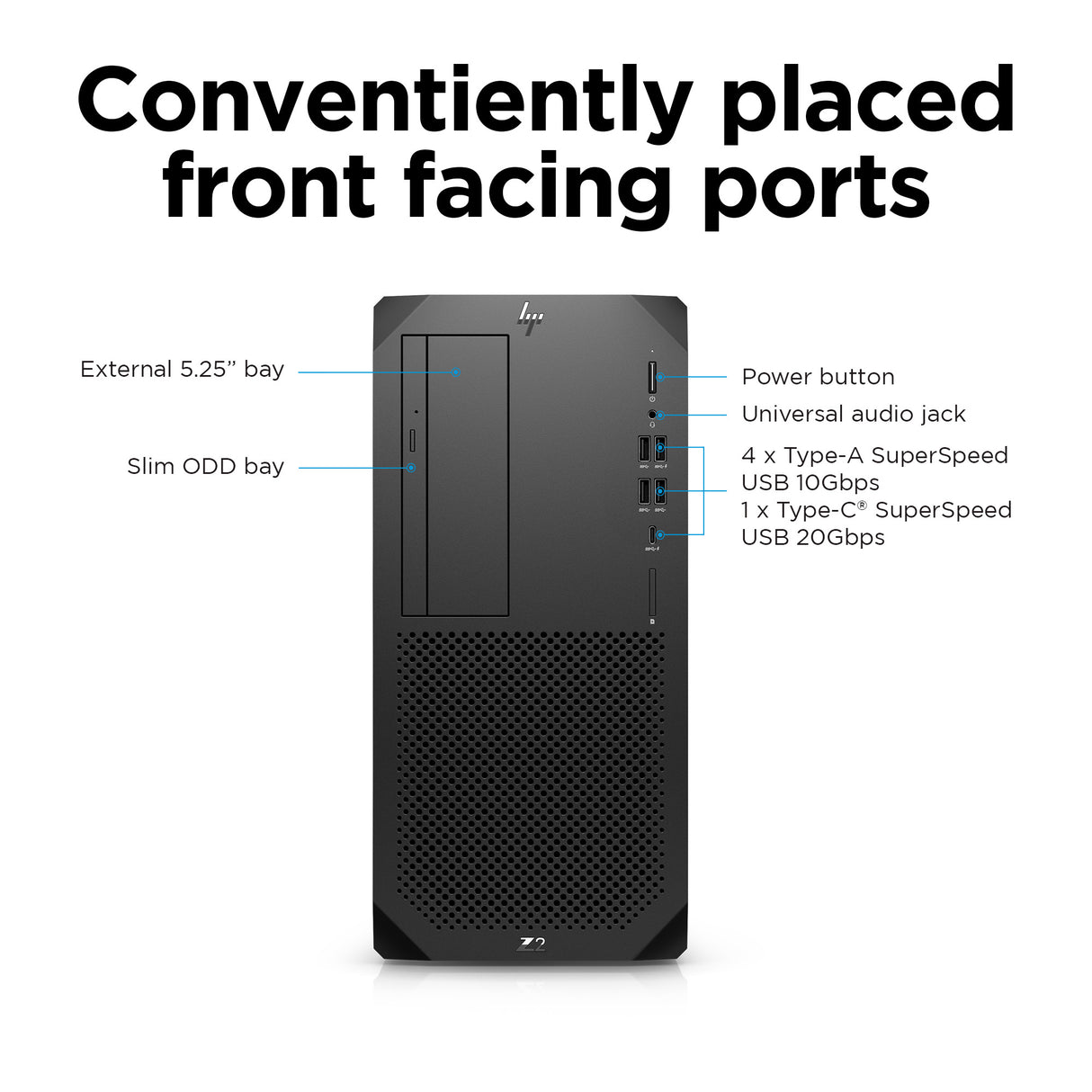HP Z2 G9 Intel® Core™ i5 i5-12600K 32 GB DDR5-SDRAM 512 GB SSD NVIDIA T400 Windows 11 Pro Tower Workstation Black