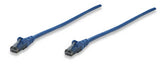 Intellinet RJ-45, 30m, Cat6, UTP networking cable Blue