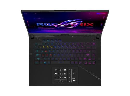 ASUS ROG Strix SCAR 16 G634JZ-XS96 laptop Intel® Core™ i9 i9-13980HX 40.6 cm (16") WQXGA 32 GB DDR5-SDRAM 1 TB SSD NVIDIA GeForce RTX 4080 Wi-Fi 6E (802.11ax) Windows 11 Pro Black