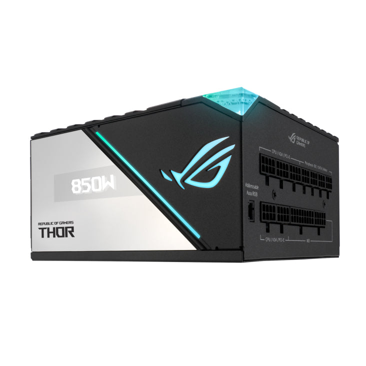ASUS ROG -THOR-850P2-GAMING power supply unit 850 W 20+4 pin ATX Black, Blue, Grey
