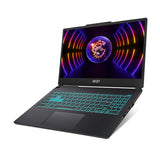 MSI Cyborg 15 A12VF-272US Intel® Core™ i7 i7-12650H Laptop 39.6 cm (15.6") Full HD 16 GB DDR5-SDRAM 1 TB SSD NVIDIA GeForce RTX 4060 Wi-Fi 6 (802.11ax) Windows 11 Home Black