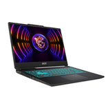 MSI Cyborg 15 A12VF-272US Intel® Core™ i7 i7-12650H Laptop 39.6 cm (15.6") Full HD 16 GB DDR5-SDRAM 1 TB SSD NVIDIA GeForce RTX 4060 Wi-Fi 6 (802.11ax) Windows 11 Home Black
