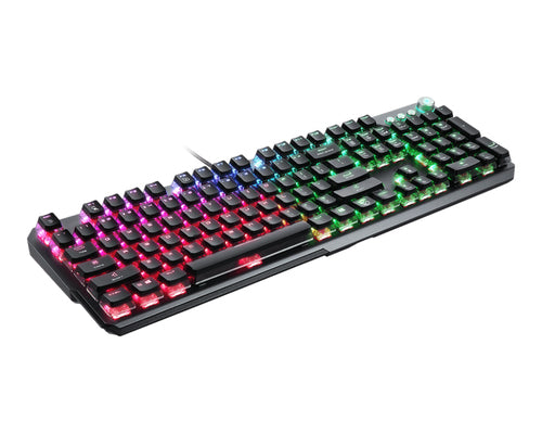 MSI VIGOR GK71 SONIC - RED SWITCHES keyboard Gaming USB QWERTY English Black