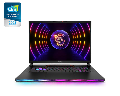 MSI Gaming Raider GE78HX 13VG-026CA Intel® Core™ i7 i7-13700HX Laptop 43.2 cm (17") Quad HD+ 32 GB DDR5-SDRAM 1 TB SSD NVIDIA GeForce RTX 4070 Wi-Fi 6E (802.11ax) Windows 11 Home Black
