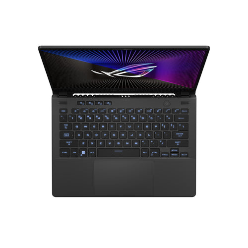ASUS ROG Zephyrus G14 GA402NJ-DB71-CA AMD Ryzen™ 7 7735HS Laptop 35.6 cm (14") WQXGA 16 GB DDR5-SDRAM 512 GB SSD NVIDIA GeForce RTX 3050 Wi-Fi 6E (802.11ax) Windows 11 Home Black, Grey
