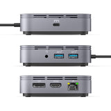 Targus HDTB3TD laptop dock/port replicator Wired Thunderbolt 3 Grey