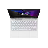 ASUS ROG Zephyrus G14 GA402RK-DH72-CA AMD Ryzen™ 7 6800HS Laptop 35.6 cm (14") WQXGA 16 GB DDR5-SDRAM 512 GB SSD AMD Radeon RX 6800S Wi-Fi 6E (802.11ax) Windows 11 Home Platinum, White