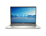 MSI Prestige 16 Evo A13M-286CA Intel® Core™ i7 i7-13700H Laptop 40.6 cm (16") Quad HD+ 32 GB LPDDR5-SDRAM 1 TB SSD Wi-Fi 6E (802.11ax) Windows 11 Pro Silver
