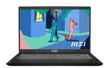 MSI Modern 15 B13M-447US Intel® Core™ i7 i7-1355U Laptop 39.6 cm (15.6") Full HD 16 GB DDR4-SDRAM 1 TB SSD Wi-Fi 6 (802.11ax) Windows 11 Home Black