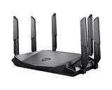MSI RadiX AX6600 WiFi 6 Tri-Band wireless router Gigabit Ethernet Tri-band (2.4 GHz / 5 GHz / 5 GHz) Black