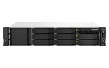 QNAP TS-873AEU-4G NAS/storage server Rack (2U) Ryzen Embedded V1500B 4 GB DDR4 0 TB QuTS hero Black