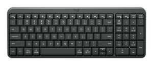 Logitech K250 Compact Bluetooth keyboard Universal RF Wireless + Bluetooth QWERTY US English Graphite