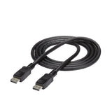 StarTech.com 6ft (1.8m) DisplayPort 1.2 Cable - 4K x 2K Ultra HD VESA Certified DisplayPort Cable - DP to DP Cable for Monitor - DP Video/Display Cord - Latching DP Connectors