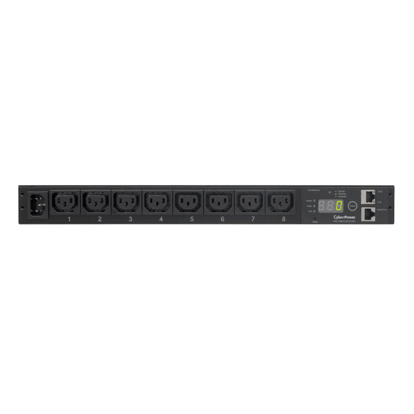 CyberPower PDU15MHVIEC8FNET power distribution unit (PDU) 8 AC outlet(s) 1U Black