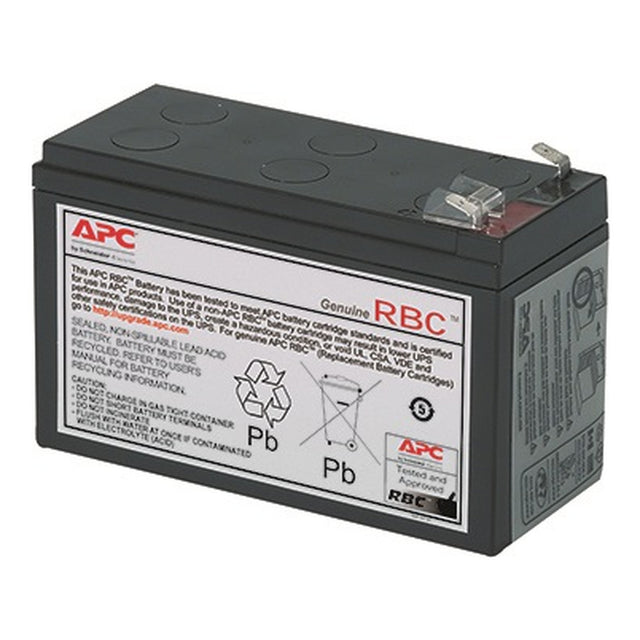APC Replacement Battery Cartridge for Back-UPS, 12V 6.5Ah lead-acid battery, 2-year repair or replace warranty