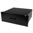 StarTech.com 4U Rack Mount Drawer - 55 lb (25 kg) - 4U Steel Storage Rack Drawer for 19" AV / Sever / Network Equipment Rack or Cabinet