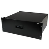 StarTech.com 4U Rack Mount Drawer - 55 lb (25 kg) - 4U Steel Storage Rack Drawer for 19" AV / Sever / Network Equipment Rack or Cabinet