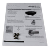 StarTech.com 4U Rack Mount Drawer - 55 lb (25 kg) - 4U Steel Storage Rack Drawer for 19" AV / Sever / Network Equipment Rack or Cabinet