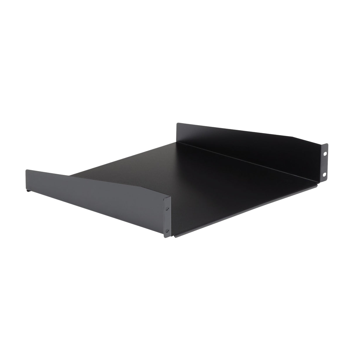 StarTech.com 2U Server Rack Shelf - Universal Rack Mount Cantilever Shelf for 19" Network Equipment Rack & Cabinet - Heavy Duty Steel - Weight Capacity 44lb/20kg - 16" Deep Tray
