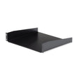 StarTech.com 2U Server Rack Shelf - Universal Rack Mount Cantilever Shelf for 19" Network Equipment Rack & Cabinet - Heavy Duty Steel - Weight Capacity 44lb/20kg - 16" Deep Tray