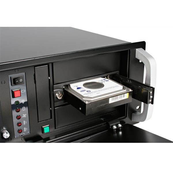 StarTech.com 5.25in Trayless Hot Swap Mobile Rack for 3.5in Hard Drive, TAA-Compliant