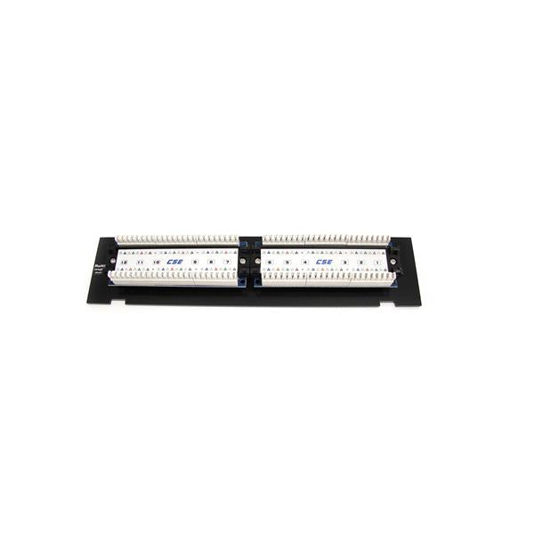 StarTech.com 1U 12 Port Wall Mount Cat5e 110 Patch Panel - 45 Degree