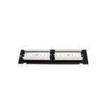 StarTech.com 1U 12 Port Wall Mount Cat5e 110 Patch Panel - 45 Degree
