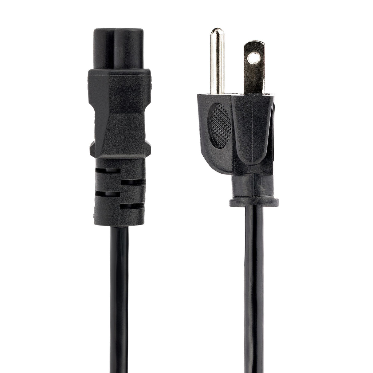 StarTech.com 6ft (1.8m) Laptop Power Cord, NEMA 5-15P to C5 (Clover Leaf), 10A 125V, 18AWG, Laptop Replacement Cord, Printer Power Cable, Laptop Charger Cord, Laptop Power Brick Cord - UL Listed