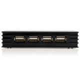 StarTech.com 4 Port Compact Black USB 2.0 Hub - TAA