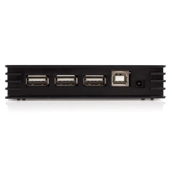 StarTech.com 7 Port Compact Black USB 2.0 Hub - TAA