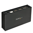 StarTech.com 7 Port Compact Black USB 2.0 Hub - TAA