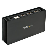 StarTech.com 7 Port Compact Black USB 2.0 Hub - TAA