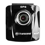 Transcend TS16GDP220A 32GB Drive Pro 220 Dash Cam Car Video Recorder with Adhesive Mount, Built-In Wi-Fi, and GPS Receiver + 16GB SD Card