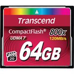 TRANSCEND 64GB CF CARD (800X)