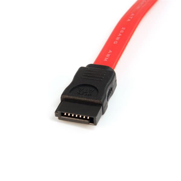 StarTech.com 1 ft eSATA Panel Mount Cable - F/M