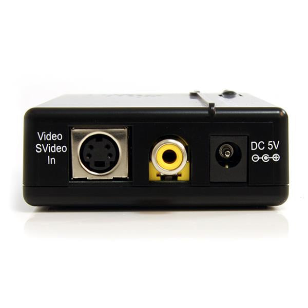 StarTech.com Composite and S-Video to VGA Video Scan Converter - TAA