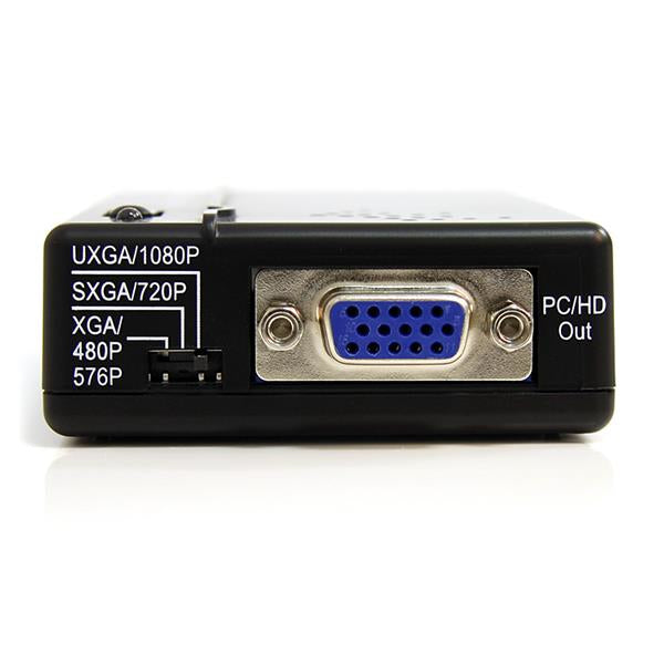 StarTech.com Composite and S-Video to VGA Video Scan Converter - TAA