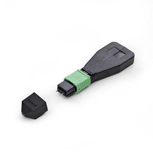 StarTech.com MPO Loopback Plug, Single Mode 9/125 MPO-8 Male Fiber Loopback Adapter, MPO/MTP-APC Connector Loopback Test Plug, MPO Male Loopback Tester