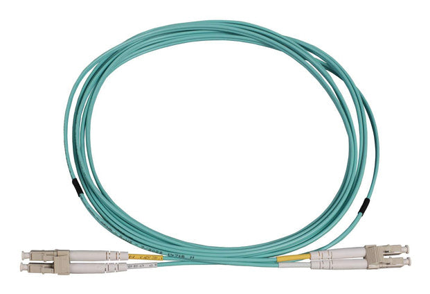 Intellinet 752237 InfiniBand/fibre optic cable 4 m LC MMF Aqua colour