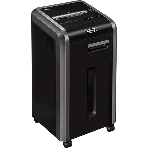 Fellowes C-225Ci paper shredder Cross shredding Black, Silver